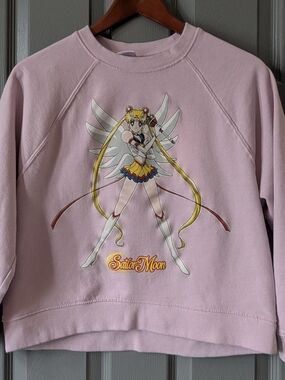 Pink Sailor Moon Sweatshirt